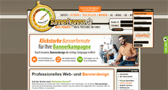 Desktop Screenshot of bannerexpress.de